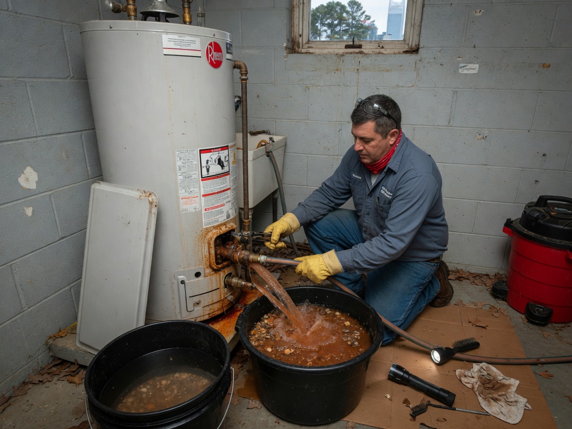 How To Flush Sediment From A Water Heater Tank