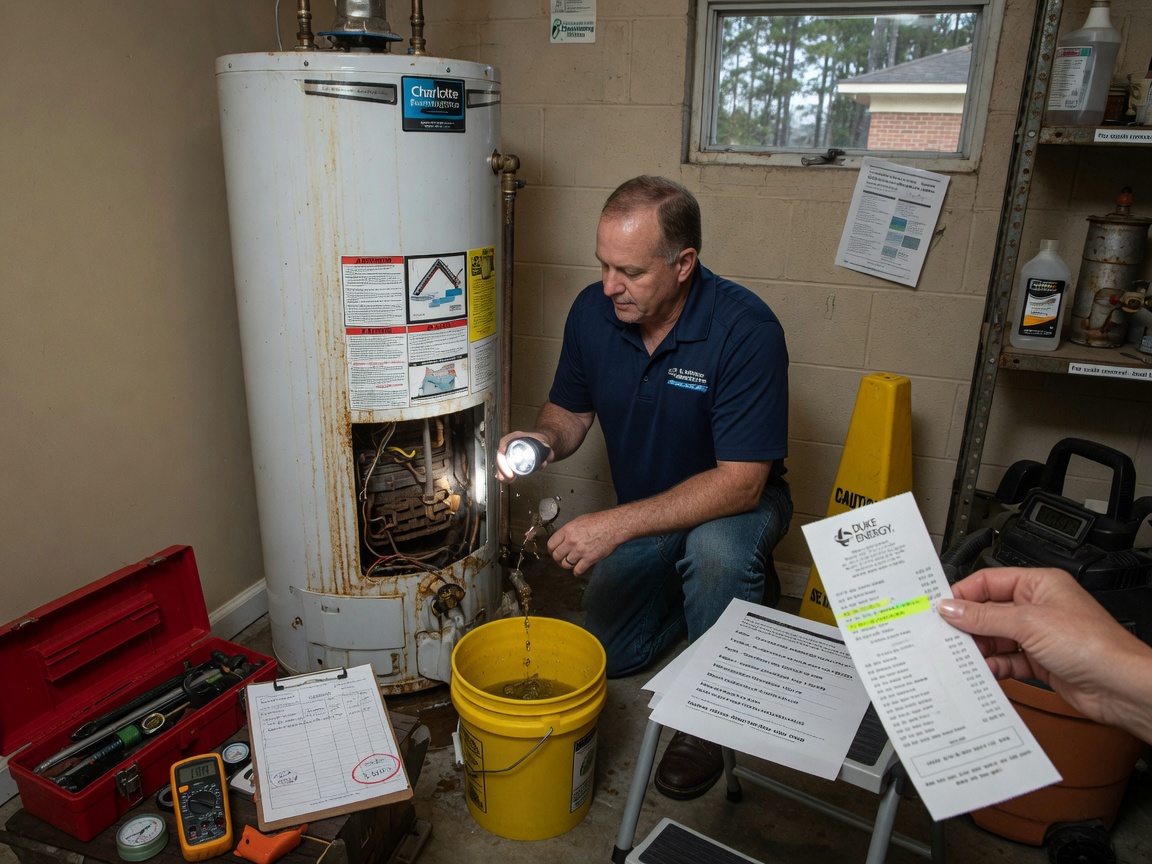 What Influences Water Heater Repair Costs In Charlotte
